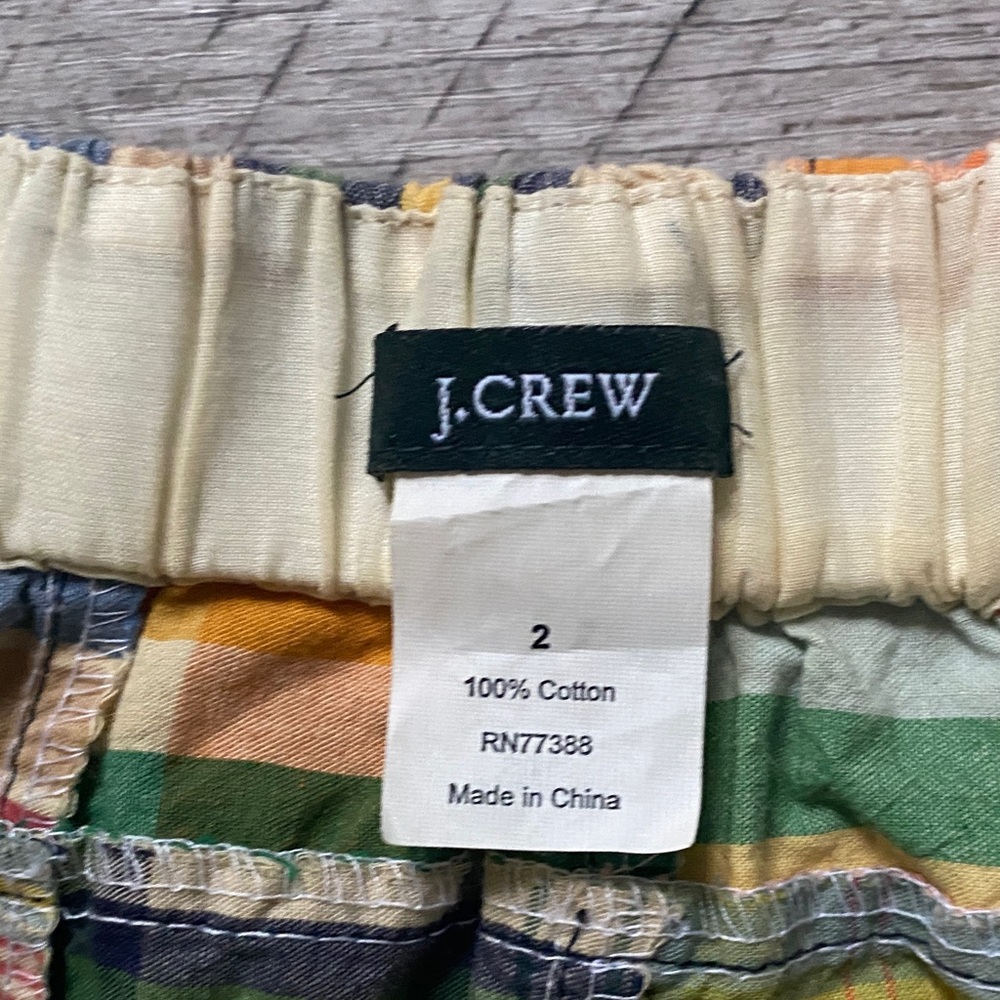 J. Crew Multicolor Plaid Tank Top - Picture 2 of 11